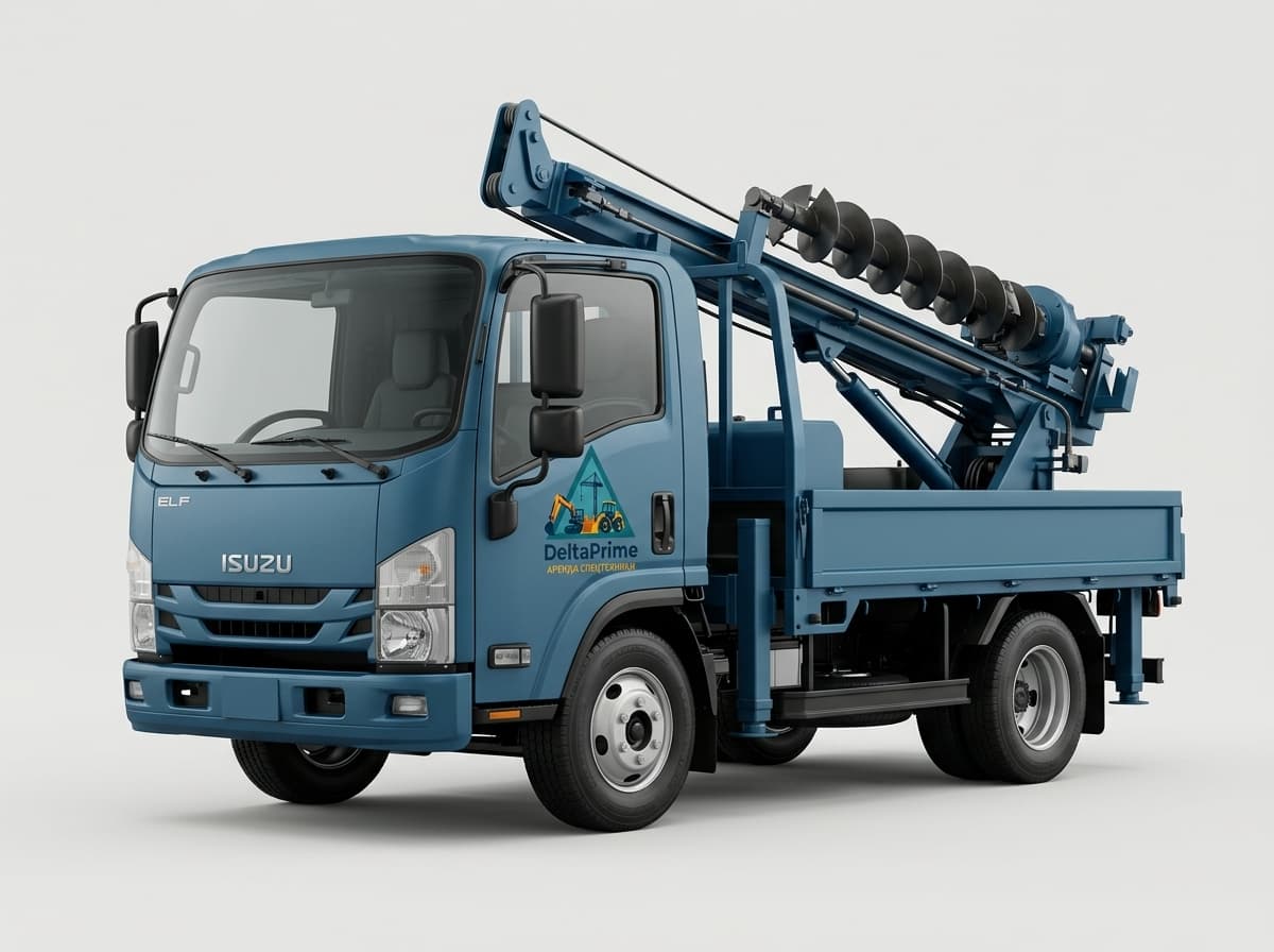 Ямобур Isuzu ELF