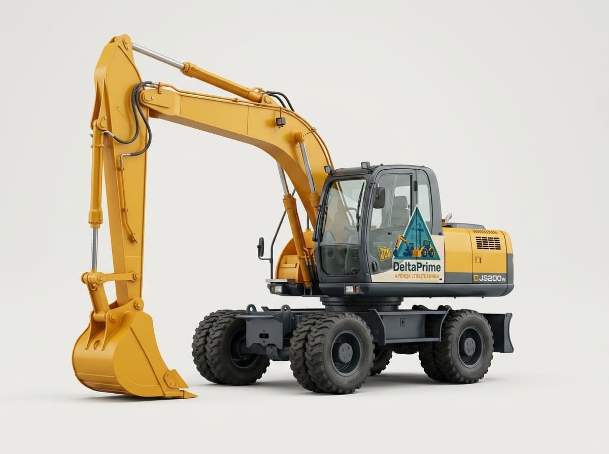 Колёсный экскаватор JCB JS200W