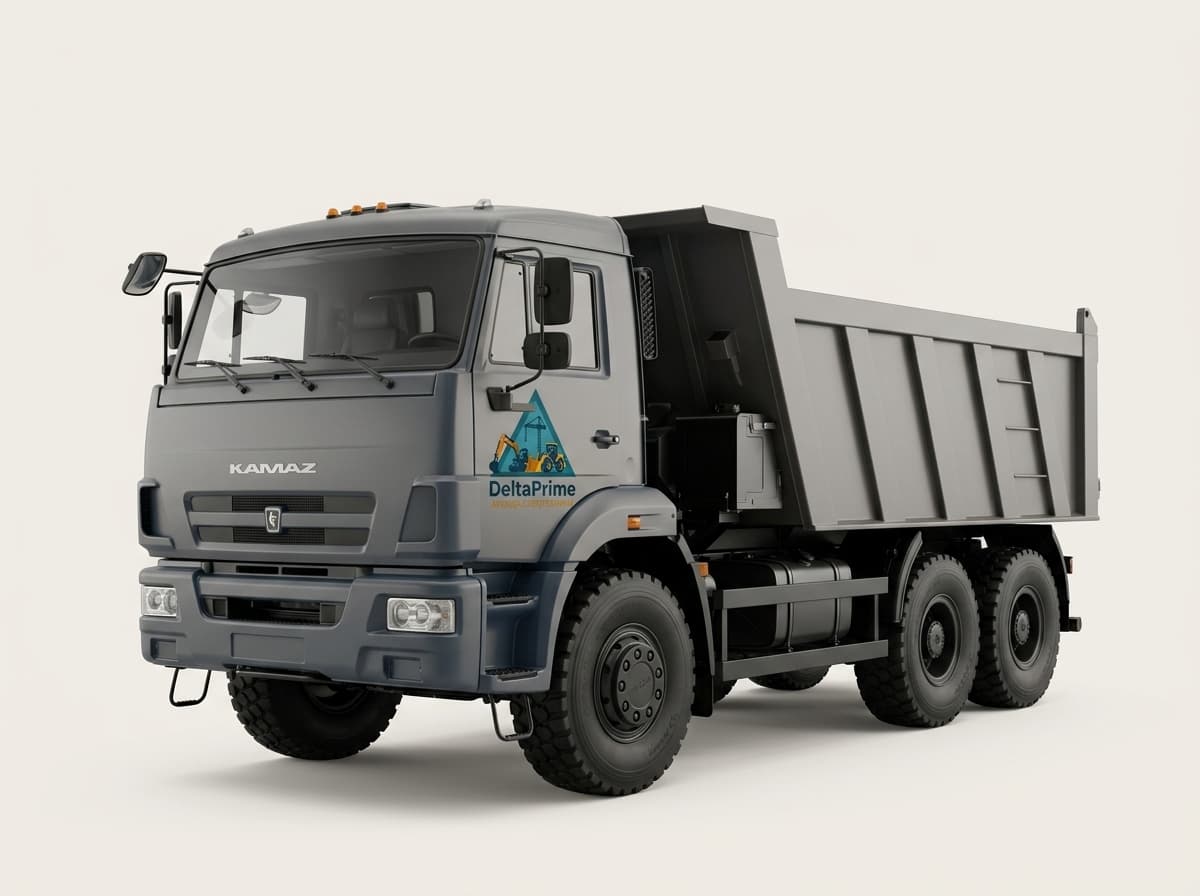 Самосвал КАМАЗ-65222, вездеход