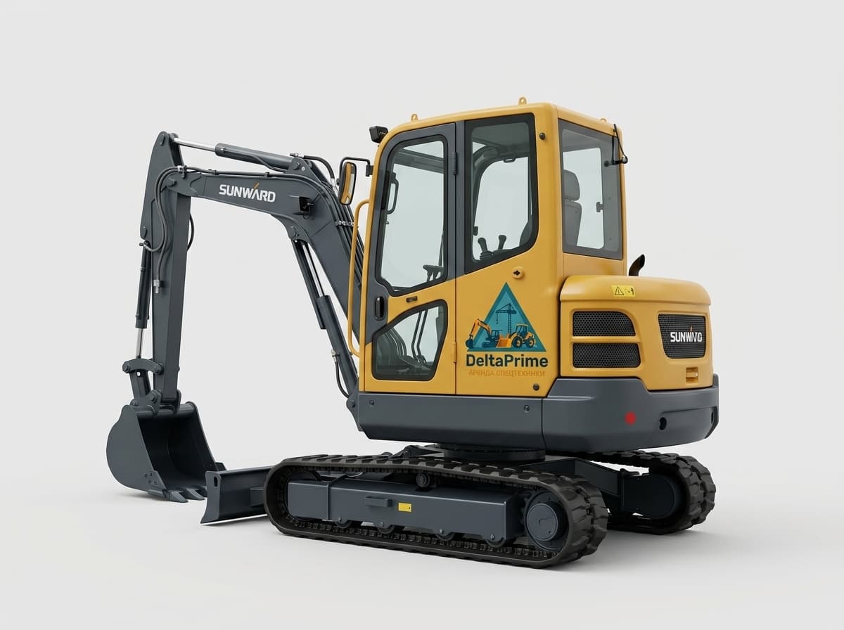 Мини-экскаватор Sunward SWE4528