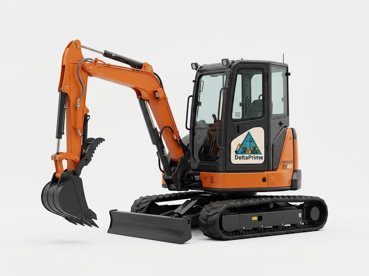 Мини-экскаватор Hitachi ZX40
