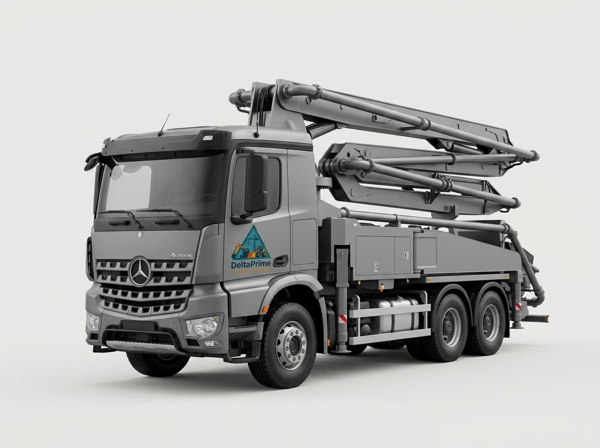 Автобетононасос Mercedes Actros, 32 м
