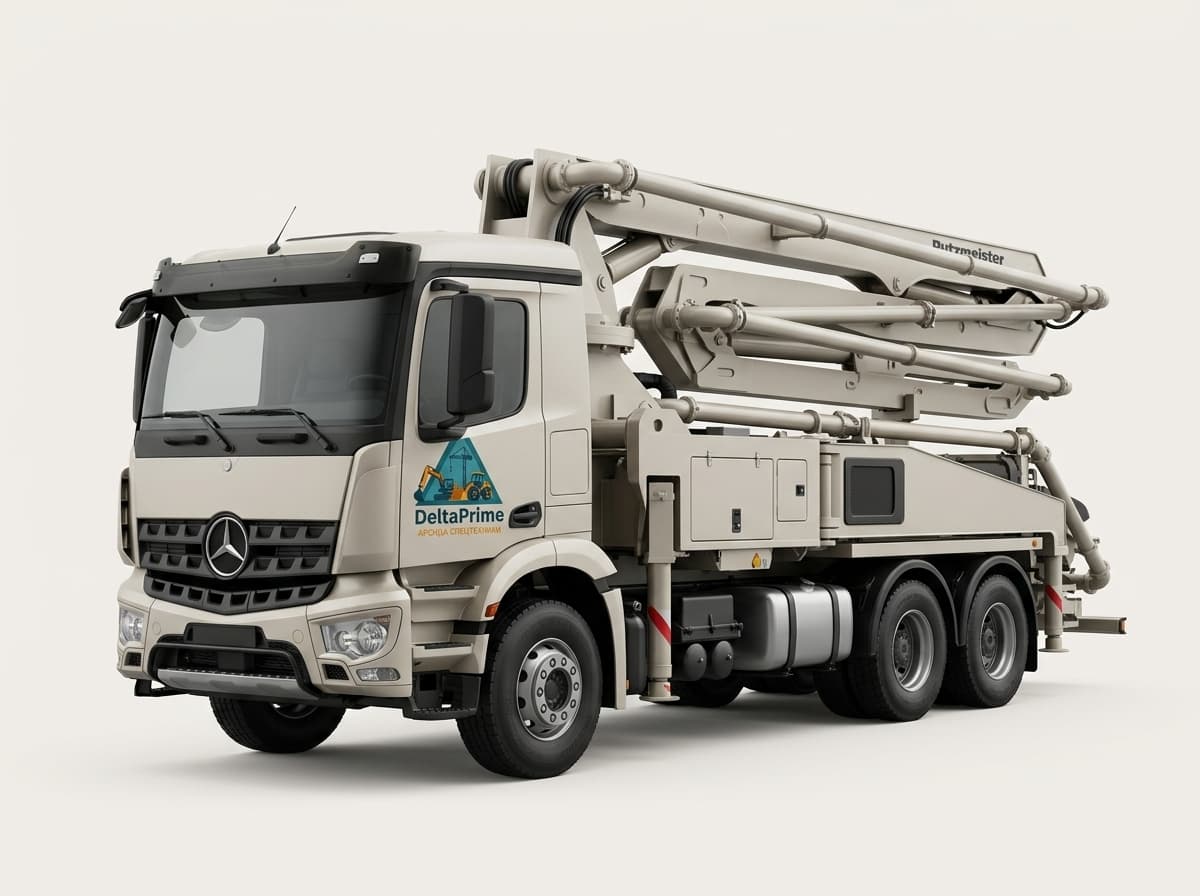 Автобетононасос Mercedes Putzmeister, 28 м