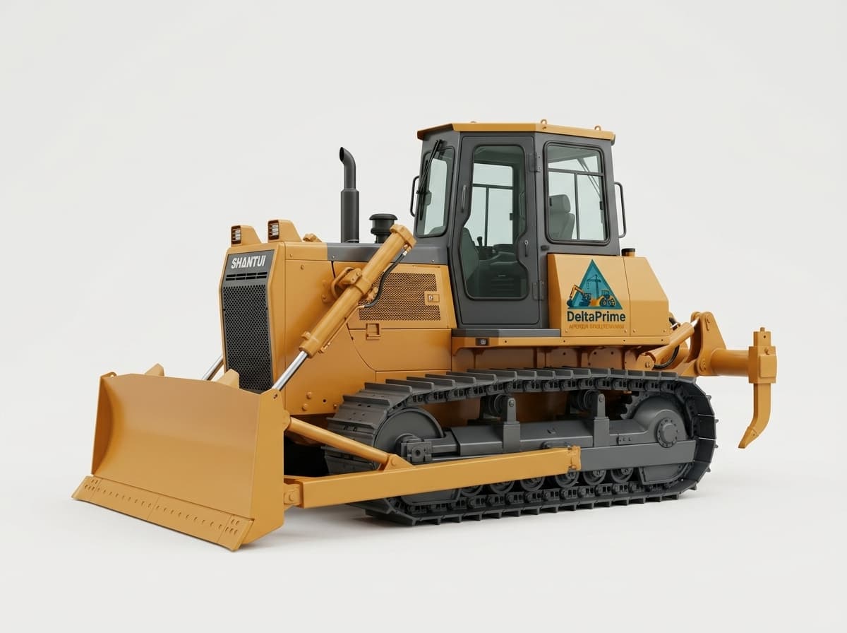 Бульдозер Shantui SD16L, болотоход