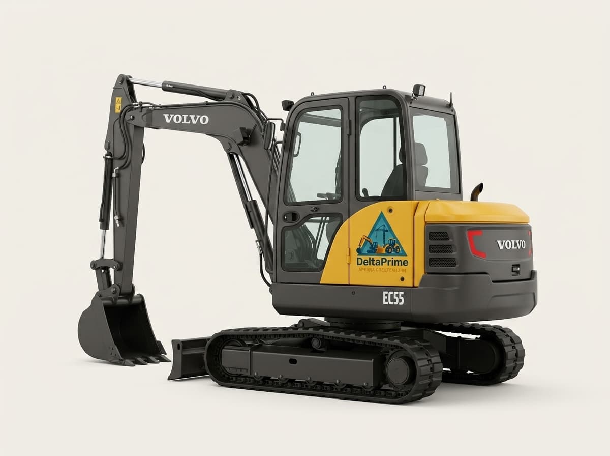 Мини-экскаватор Volvo EC55